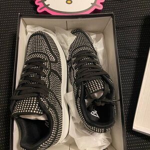 Rhinestone sneakers